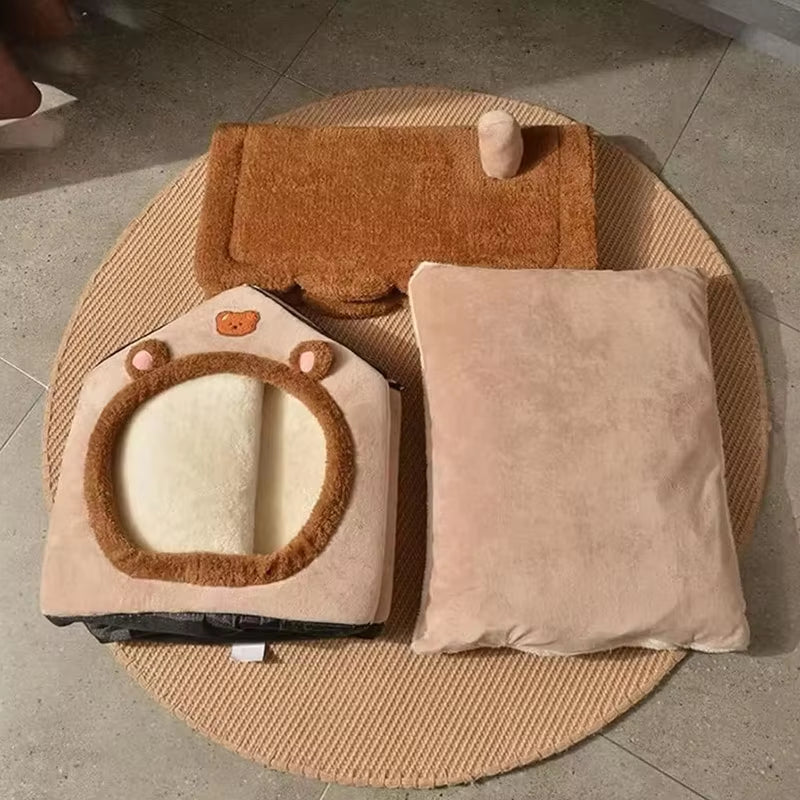 Cateby Foldable Washable & Removable Pet House - CatebyPets