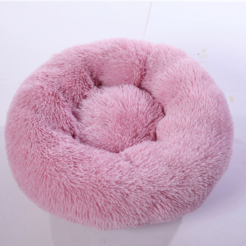 Plush Pet Nest,
 Cozy Plush Pet Bed,
 Plush Pet Nest for Dogs and Cats,
 Soft Pet Nest Bed,