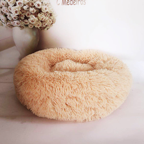 Plush Pet Nest,
 Cozy Plush Pet Bed,
 Plush Pet Nest for Dogs and Cats,
 Soft Pet Nest Bed,