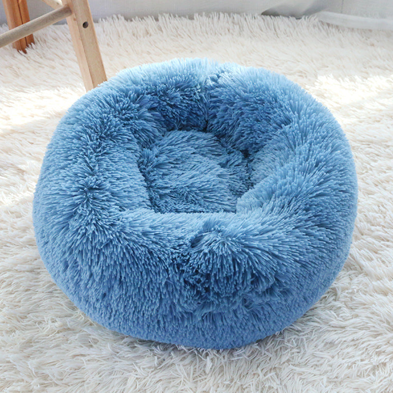 Plush Pet Nest,
 Cozy Plush Pet Bed,
 Plush Pet Nest for Dogs and Cats,
 Soft Pet Nest Bed,